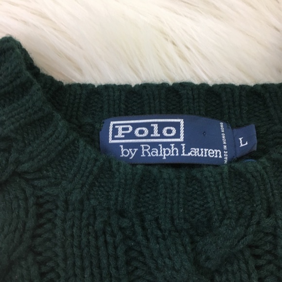 🍀SOLD🍀Vintage Polo Ralph Lauren Mens Sweater - Picture 3 of 7